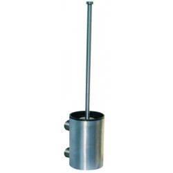 toilet brush holder wall mounted stainless steel without lid