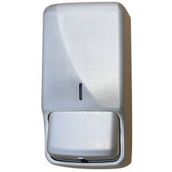 Hand sanitizer or foam soap dispenser wall mounted stainless steel FUTURA
