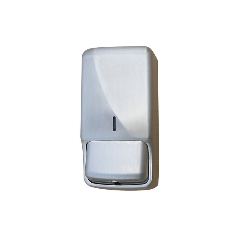Photo Hand sanitizer or foam soap dispenser wall mounted stainless steel FUTURA DS-45