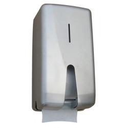 Toilet paper roll dispenser double stainless steel FUTURA