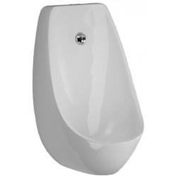 Urinal without flange and large pan Domino automatic