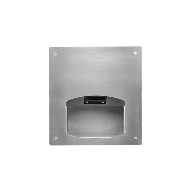 Photo Recessed hand dryer in stainless steel automatic SMH-91 vandal proof SMH-91
