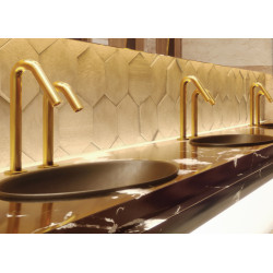Miniature-1 Faucet design ONE electronic finished gold brass RES-52
