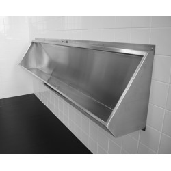 Miniature-1 Wall hung urinal stainless steel collectivities from 1 to 4 places URCO-1200