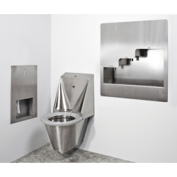 Miniature-2 Toilette automatique inox pour collectivités SUP1100