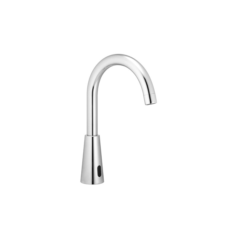 Photo Automatic faucet swan neck AKWAVIVA cold water or pre-mixed RES-201