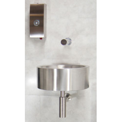 Miniature-2 Wall mounted electronic mixing tap RONDEO RES-35
