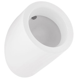 wall mounted urinal WCA with invisible sensors for an automatic flush