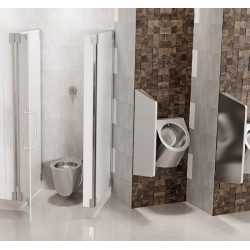 Miniature-1 Urinal design electronic stainless steel URBA-TH with concealed detection UR-11-TH