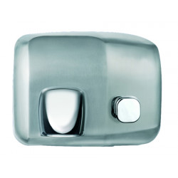 Miniature-0 Sèche-mains inox bouton poussoir SM-11