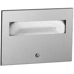 Stainless steel paper seat cover dispenser toilet seat