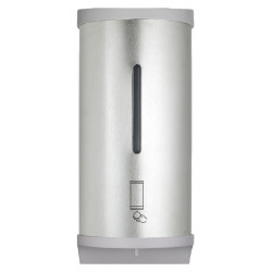 Automatic foam soap dispenser stainless steel mural, by battery or mains operated