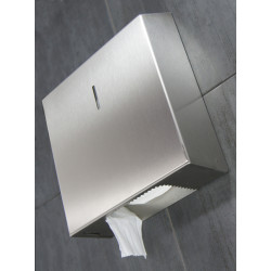 Miniature-1 Porte-rouleau papier WC inox antivandalisme pour collectivités PR-07
