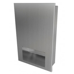 Hand dryer design recessed stainless steel automatic vandal-proof