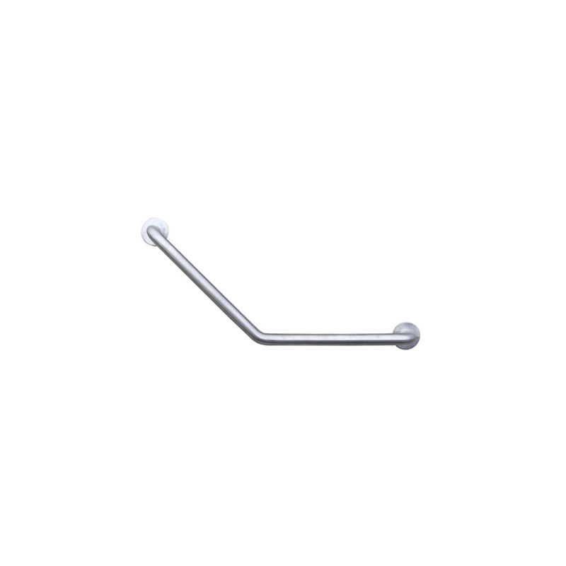 Photo Grab bar angled at 135° in stainless steel IB-011-S