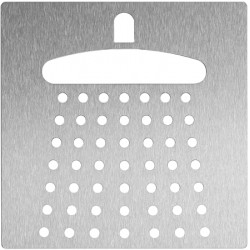Miniature-6 Pictogram shower in stainless steel, on demand WAC-230
