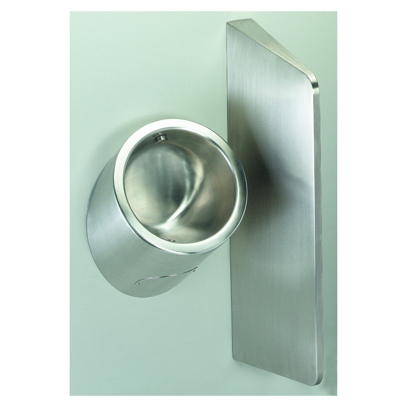 Photo Urinal men stainless steel wall hung URI-ONE UR-01
