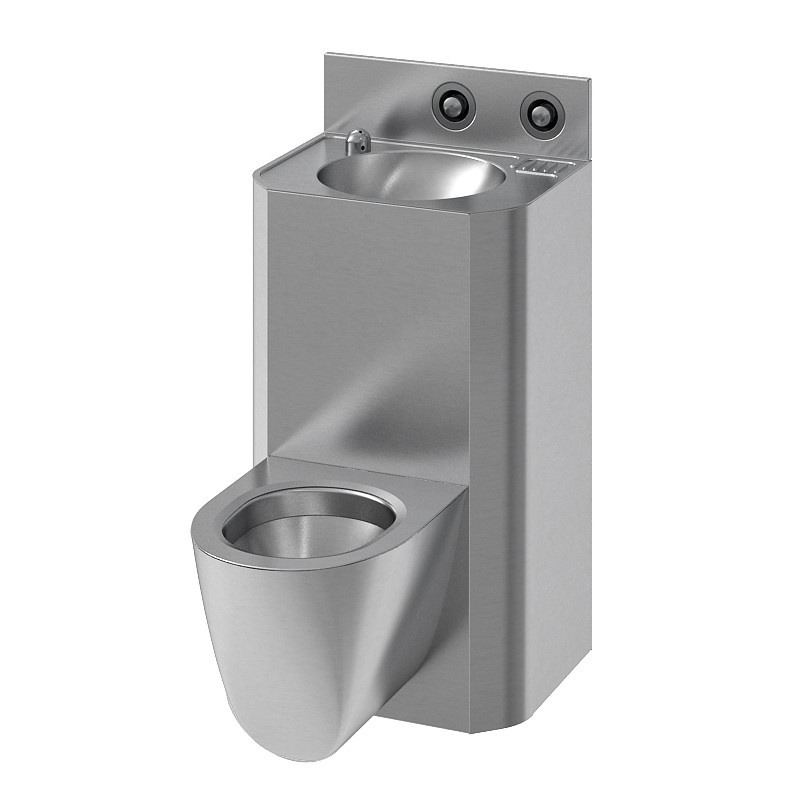 Photo Combi lavabo WC suspendu COMPAC IN-3012