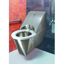 Miniature-1 Toilette automatique inox handicapé HYGISEAT SUP1106-SUP1066