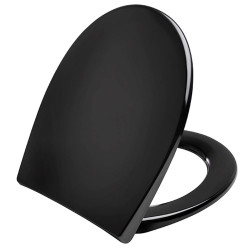 Miniature-8 Black toilet lid and seat WC-PS-R